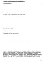 Conceptos fundamentales de la obra de Robert Alexy